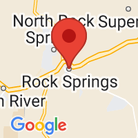 Map of Rock Springs, WY US